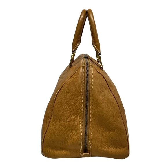 Auth DIOR/ChristianDior - Brown Leather Handbag - Picture 2 of 16